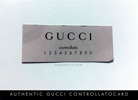 controllato gucci|how to check gucci authenticity.